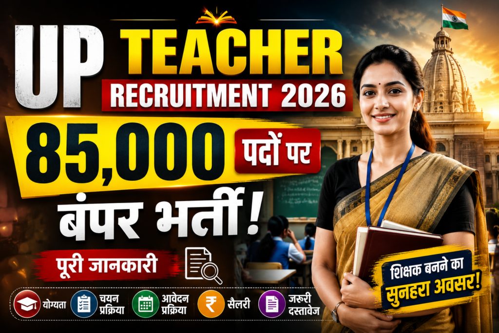 UP Teacher Recruitment 2026